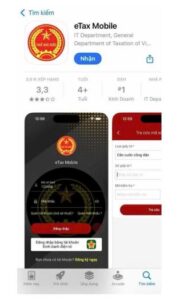 quyết toán thuế TNCN trên ứng dụng eTax Mobile