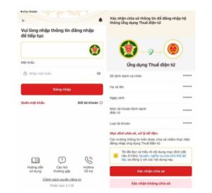 quyết toán thuế TNCN trên ứng dụng eTax Mobile